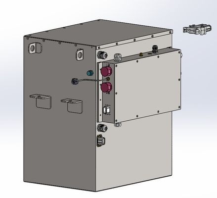 Batería de litio eléctrica eficiente de la carretilla elevadora 76.8v 525Ah