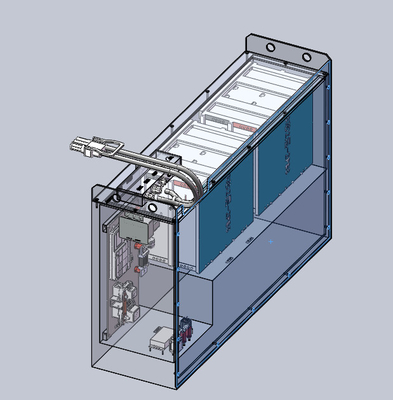 batería de litio de 51.2V 300Ah Lifep04 con el sistema de calefacción de la batería