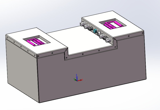 Litio Ion Battery System 51.2V 135Ah de la carretilla elevadora