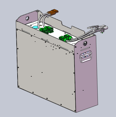 Batería profunda del ciclo de Ion Battery Pack 25.6v200ah Lifepo4 del litio del carro de golf