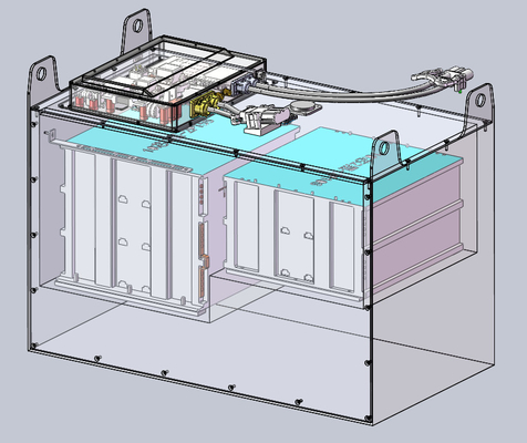 excavador Lithium Battery de la batería del fosfato del hierro del litio 80v300ah